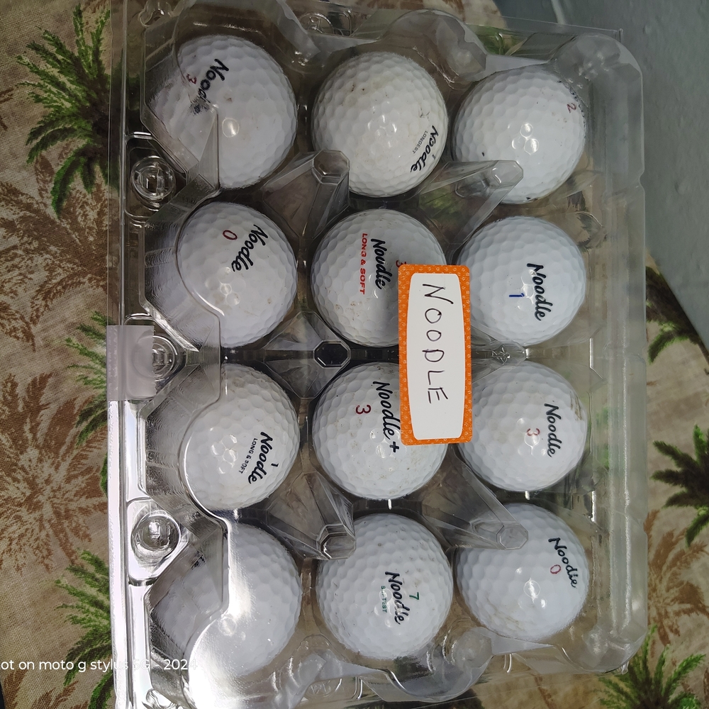 Noodle Golf Balls - Pack of 12